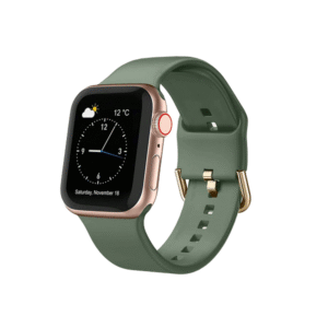 1pc Unisex Silicone Sports Watch Band, Compatible With