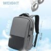 Laptop Backpack, Business Travel Backpack with Charging Port