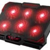 ICE COOREL Laptop Cooling Pad with 6 Cooling Fans, Cooling Pad for Laptop Fan