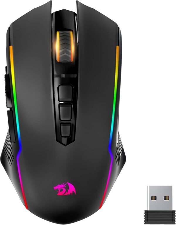 Redragon Gaming Mouse, Wireless Mouse Gaming with 8000 DPI