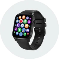 smart-watch-1 1pc Unisex Silicone Sports Watch Band, Compatible With